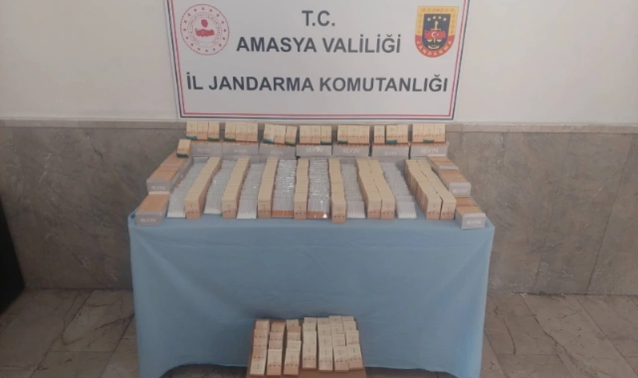 Merzifon'da Kaçak Sigara Operasyonu!