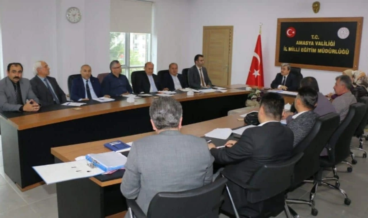Amasya’da Değerlendirme Toplantısı Yapıldı