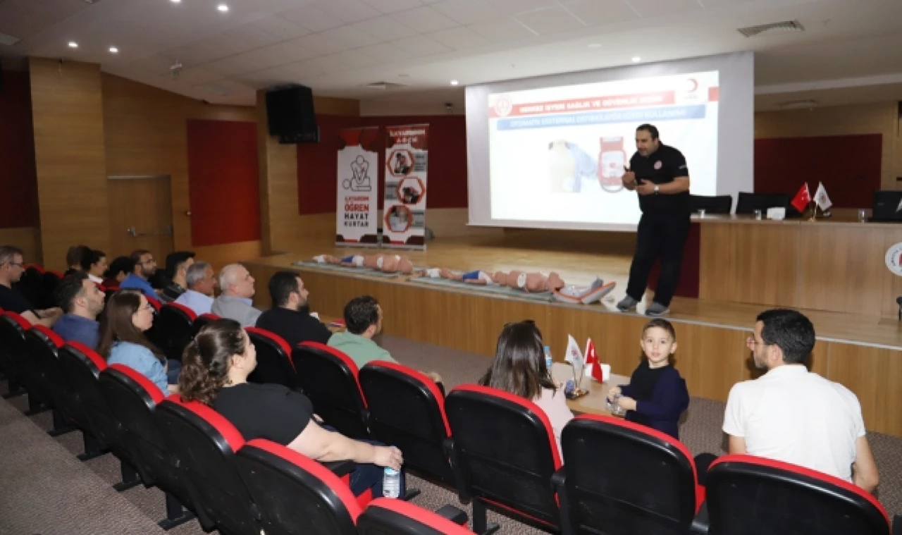 İlk Yardım Eğitimi Düzenlendi