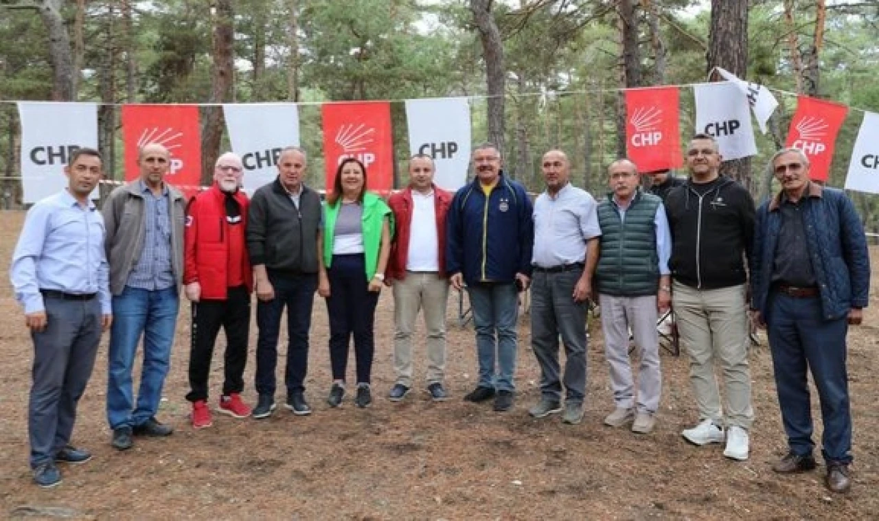 CHP’liler Piknikte Stres Attı