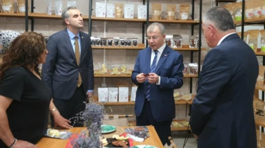 Vali Doruk, Taşova'da bir dizi ziyaret gerçekleştirdi