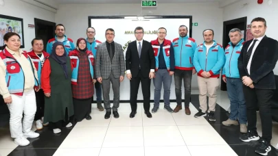 Vali Bakan'dan TKDK ve SYDV'ye Ziyaret